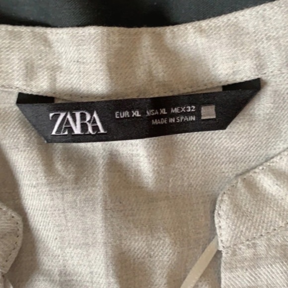 NWT Zara button up blouse size XL - Picture 2 of 4